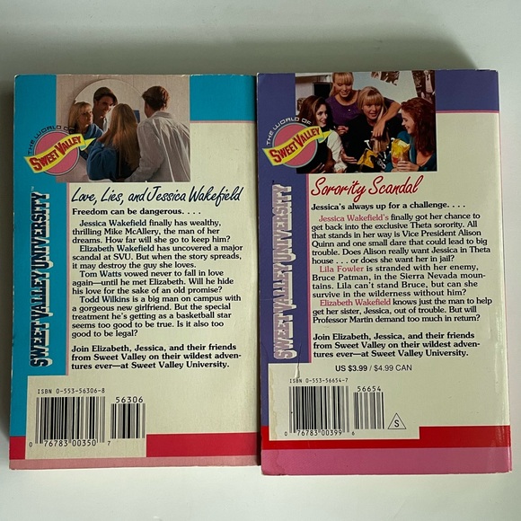 Sweet Valley High 6 book lot - Picture 8 of 9